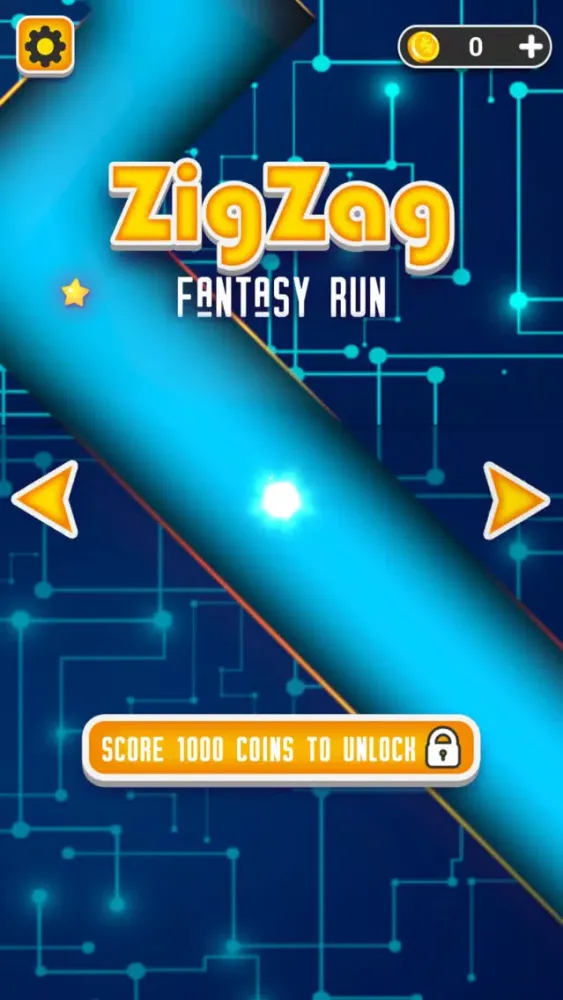 ZigZag Fantasy Run Lite应用截图
