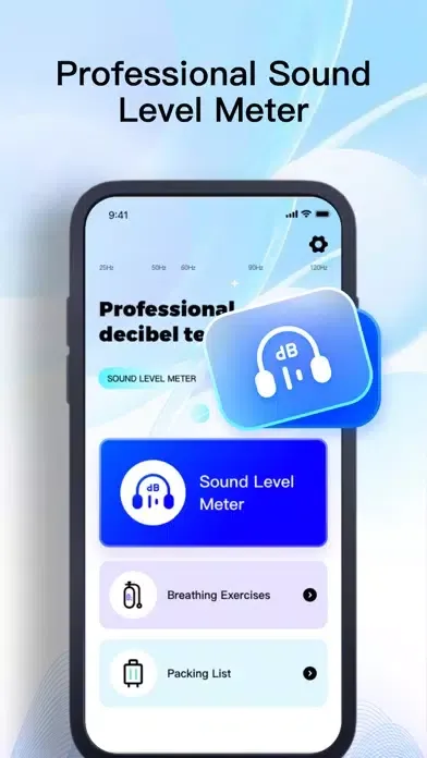 Decibel:dBMeter sound level سکرین شاٹس