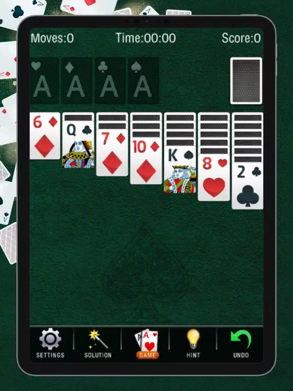 تصاویر The Classic Klondike Solitaire iPad 