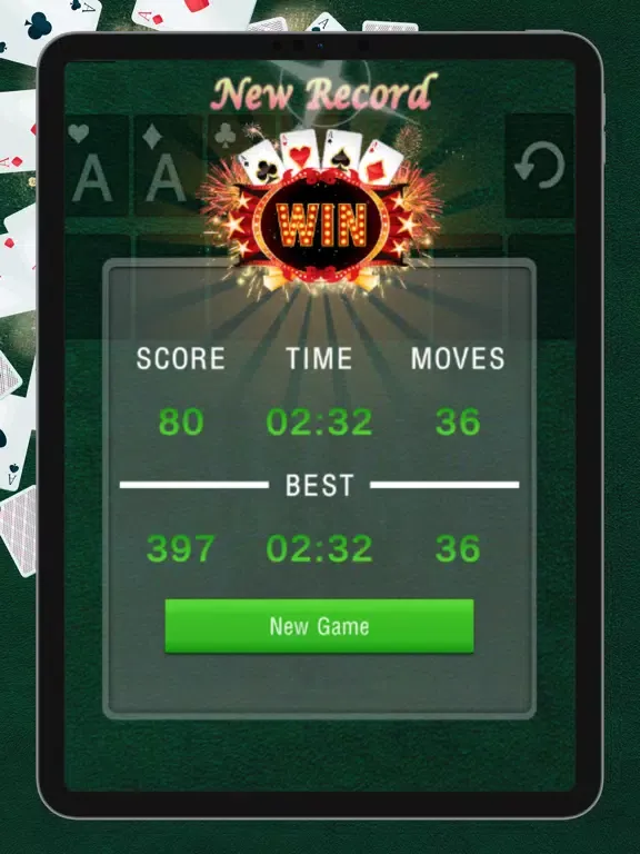 تصاویر The Classic Klondike Solitaire iPad 