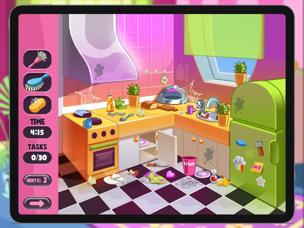 Tangkapan skrin House Cleaning: Home Cleanup iPad 