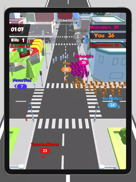 Скриншоты Merge City: People Control iPad 