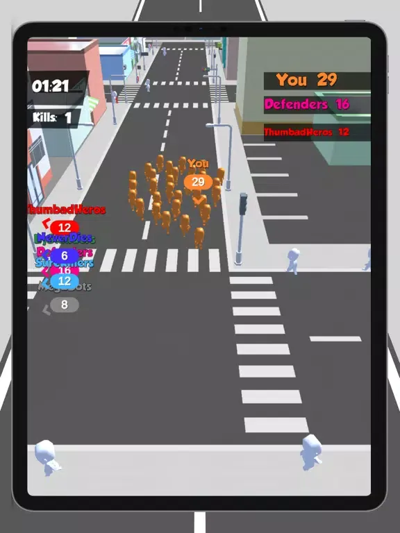 Скриншоты Merge City: People Control iPad 