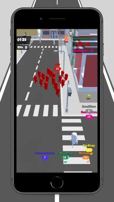 Скриншоты Merge City: People Control