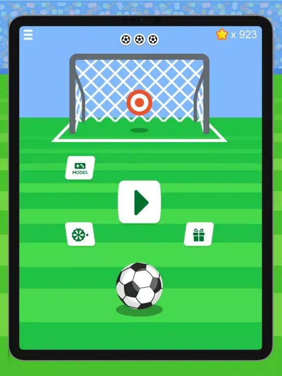 Ảnh chụp màn hình của Mini Soccer: Penalty Shots iPad 