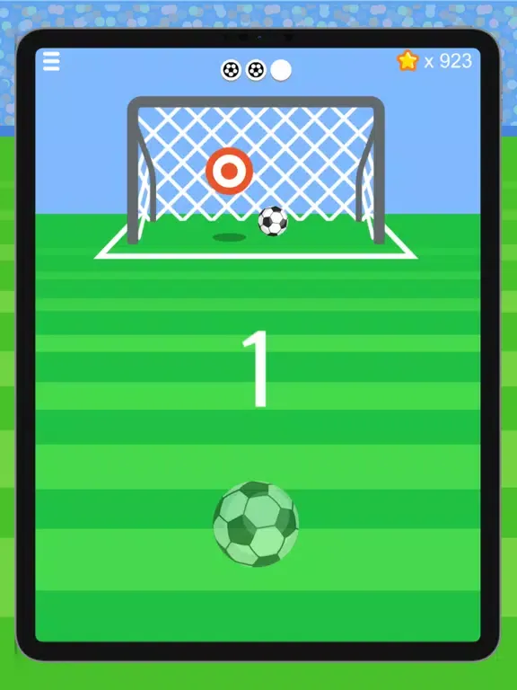Ảnh chụp màn hình của Mini Soccer: Penalty Shots iPad 