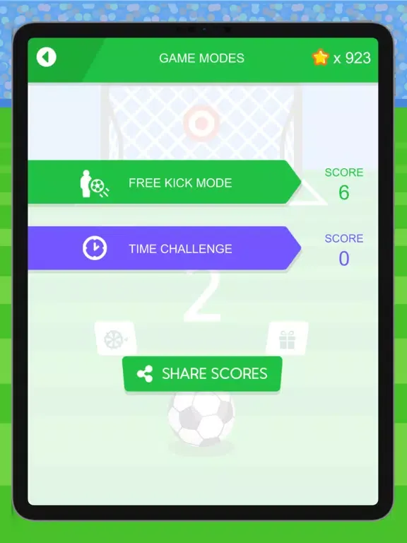 Ảnh chụp màn hình của Mini Soccer: Penalty Shots iPad 