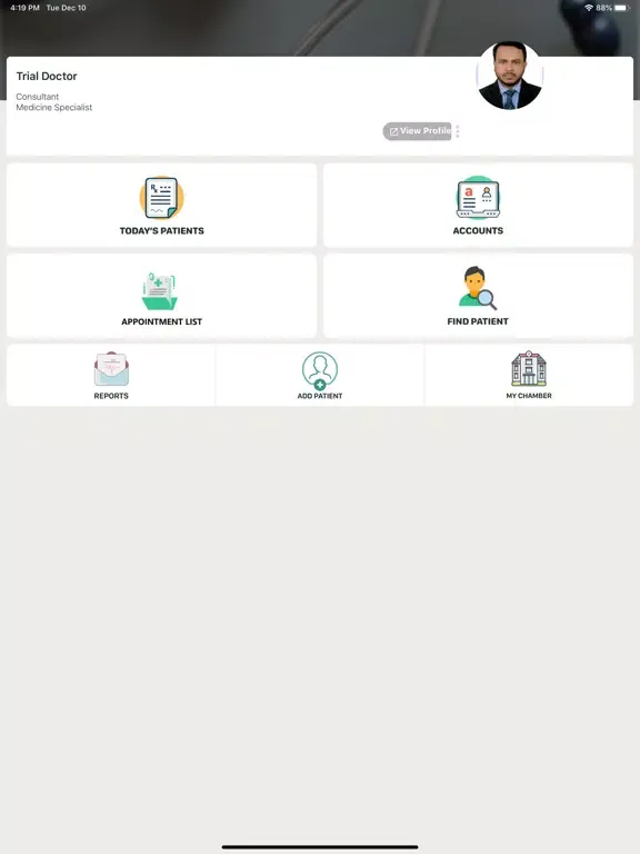 صور eDoctor:Patient Health Records iPad 
