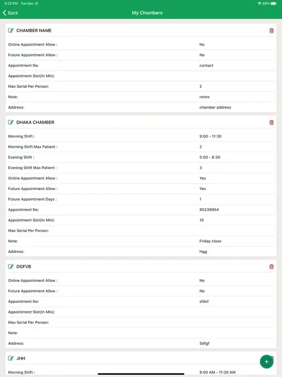 صور eDoctor:Patient Health Records iPad 