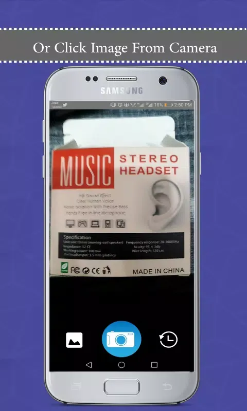 Image to Text to Speech ML OCR Screenshots