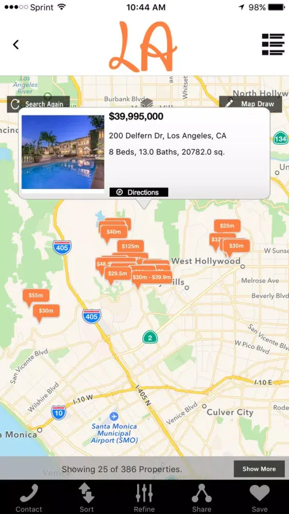 Скриншоты Los Angeles, CA Real Estate