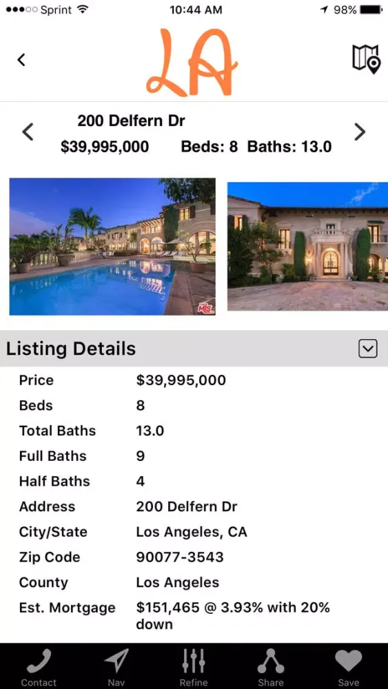 Скриншоты Los Angeles, CA Real Estate