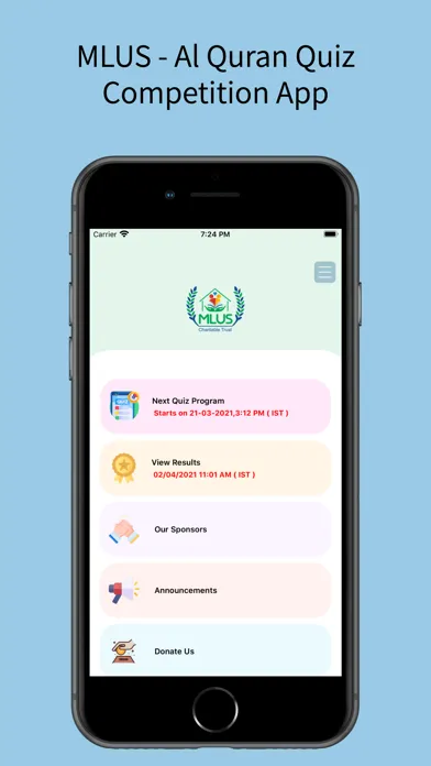 MLUS - Al Quran Quiz App 스크린샷