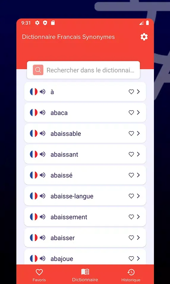 Dictionnaire Francais Synonyme Screenshots