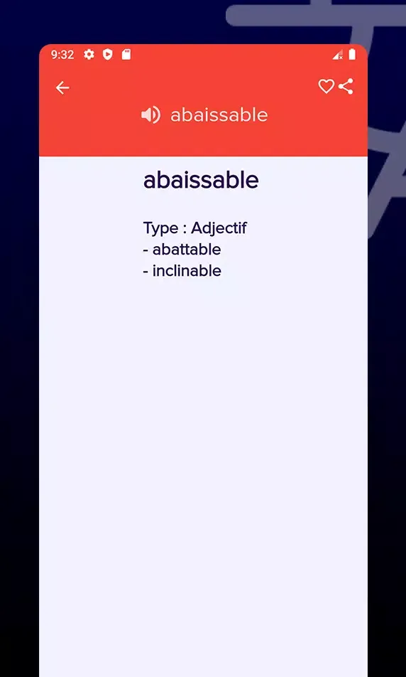Dictionnaire Francais Synonyme Screenshots