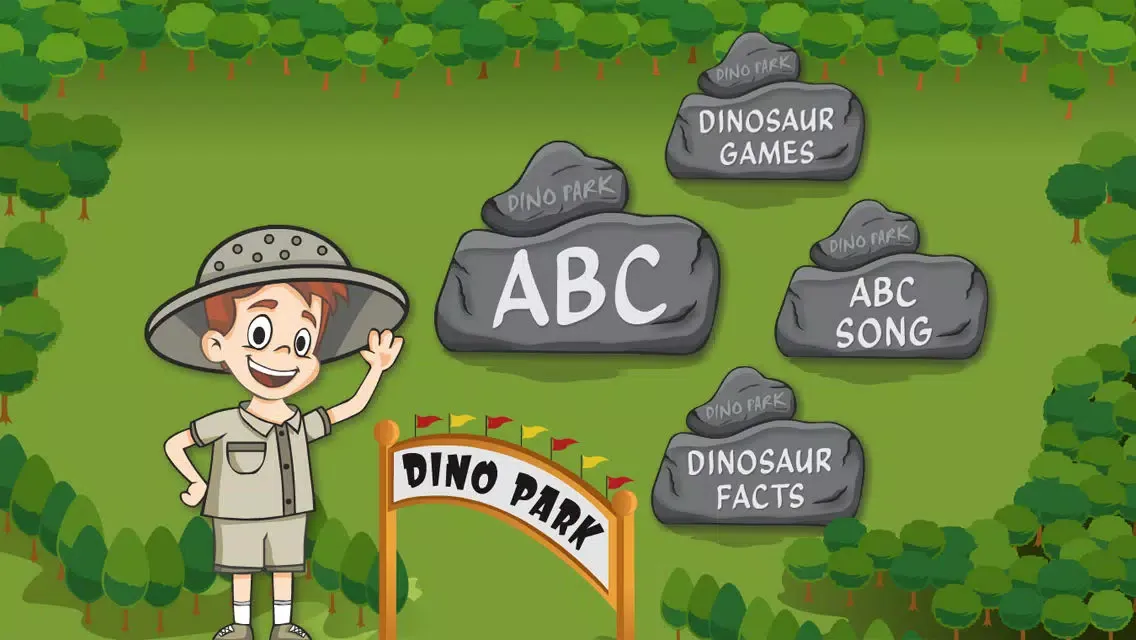 Dinosaur Park ABC Lite سکرین شاٹس