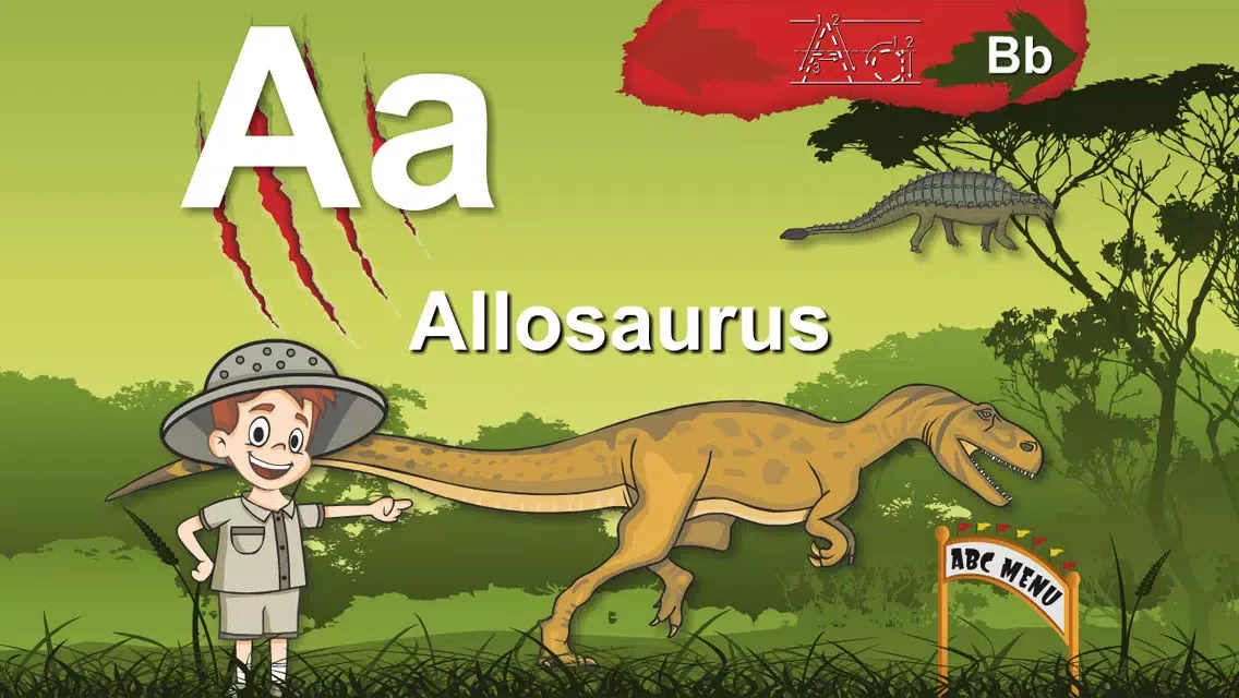 Dinosaur Park ABC Lite سکرین شاٹس