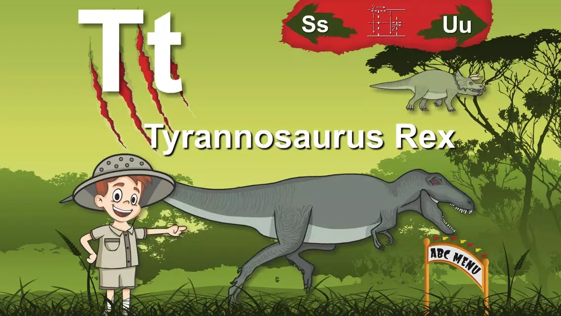 Dinosaur Park ABC Lite سکرین شاٹس