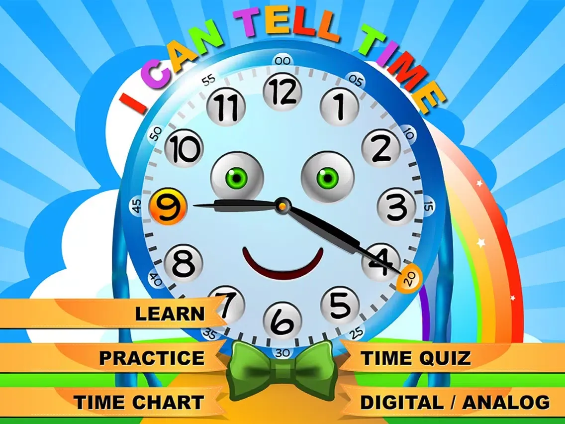 ภาพหน้าจอของ I Can Tell Time iPad 