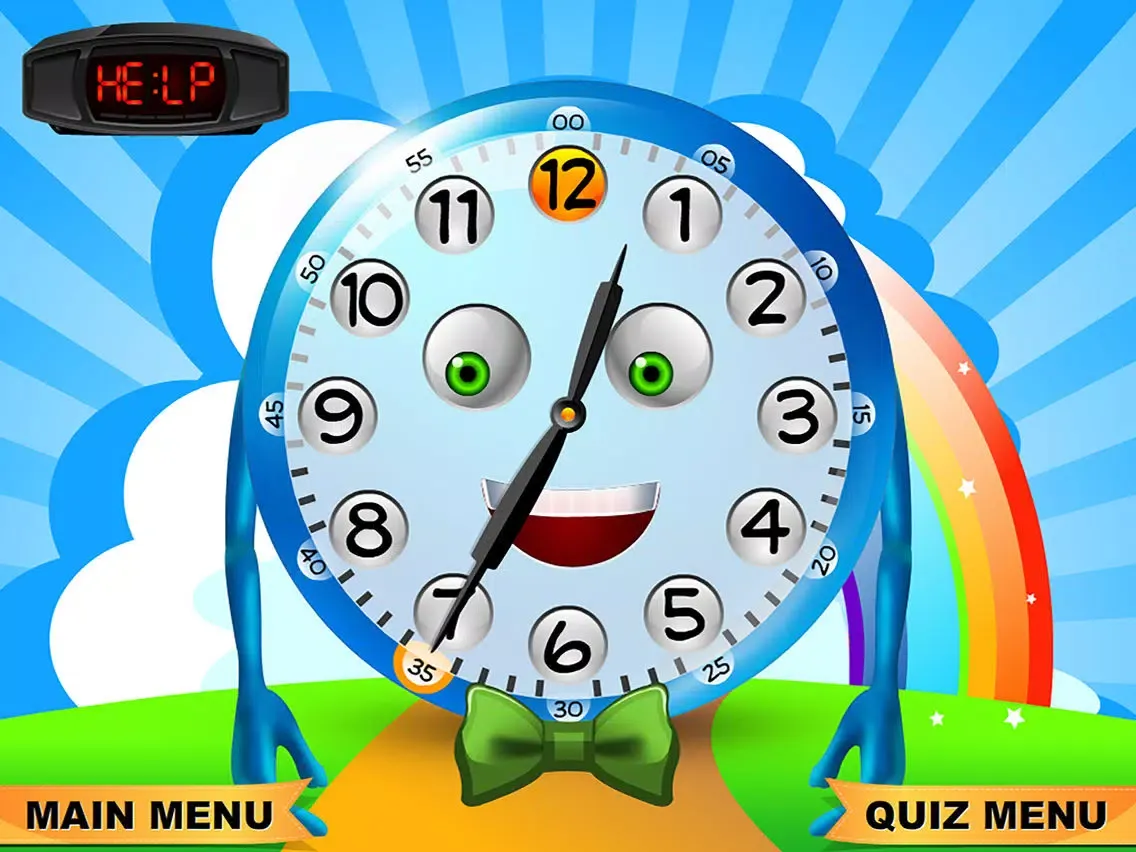 ภาพหน้าจอของ I Can Tell Time iPad 