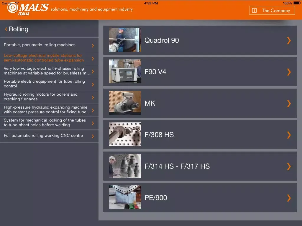 Maus Italia iPad  Screenshots