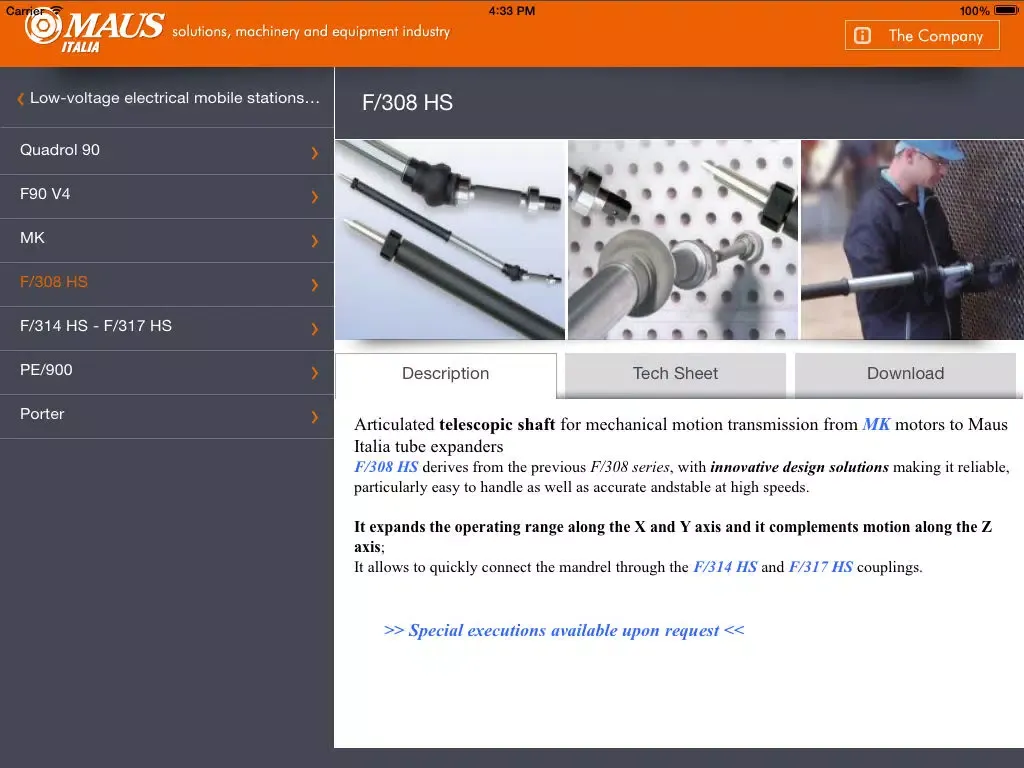 Maus Italia iPad  Screenshots