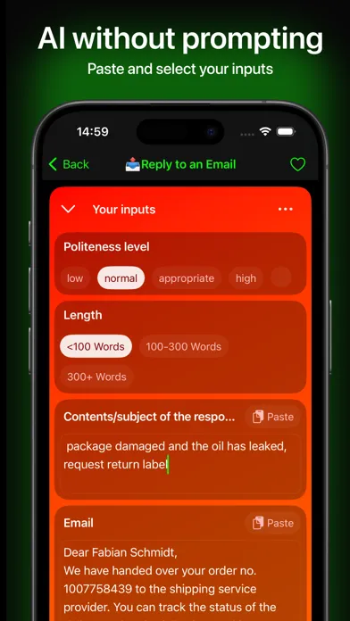 Potions – AI Shortcuts應用截圖