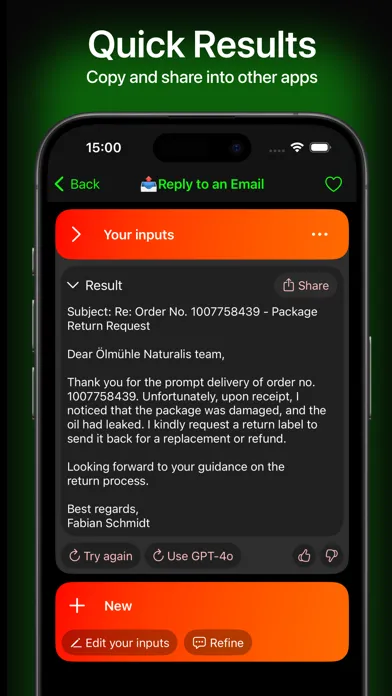 Potions – AI Shortcuts應用截圖