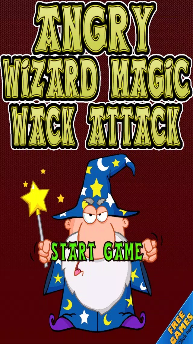 Capturas de tela do Angry Wizard Magic Wack Attack