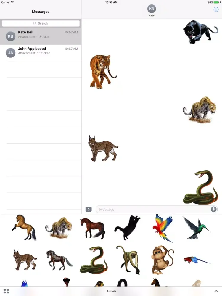 Zrzuty ekranu Cartoon Animals Box iPad 