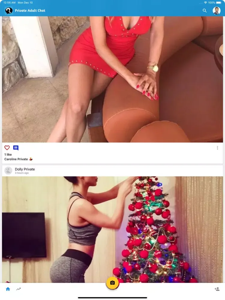 Zrzuty ekranu Private Chat & Shop iPad 