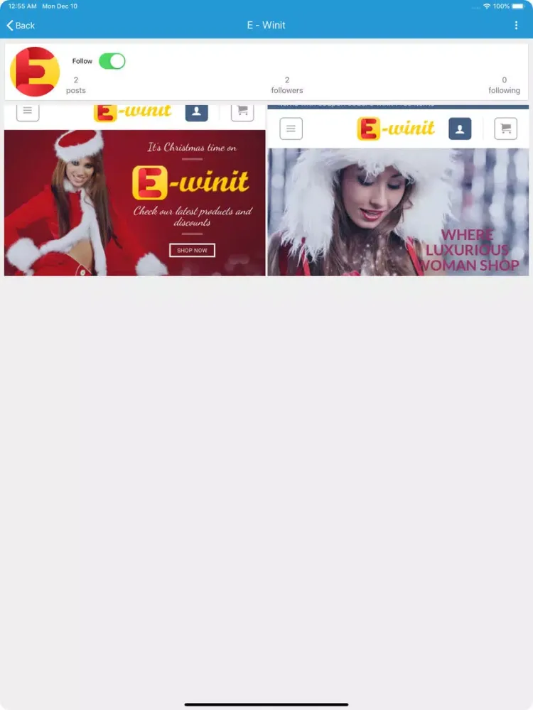 Zrzuty ekranu Private Chat & Shop iPad 