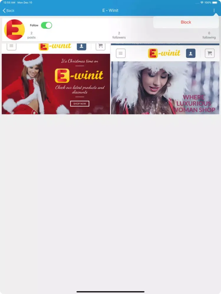 Zrzuty ekranu Private Chat & Shop iPad 