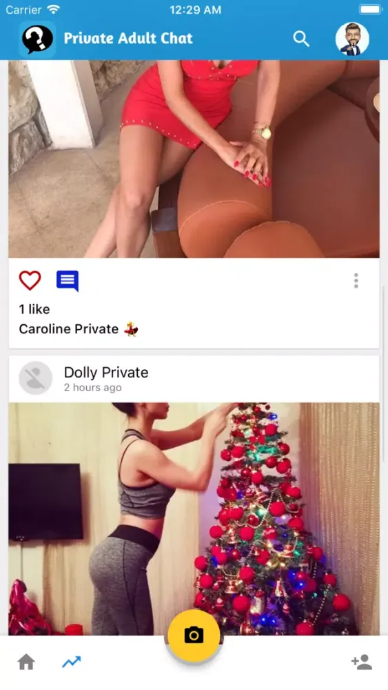Zrzuty ekranu Private Chat & Shop