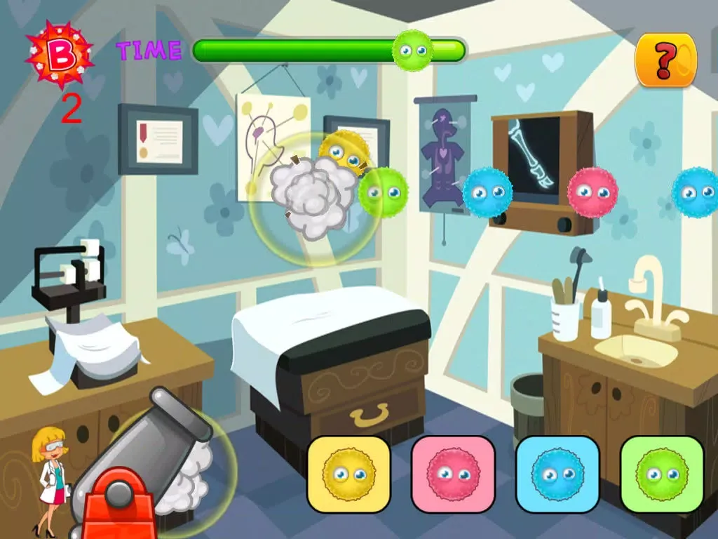 Captures d'écran de A Doctor Germs and Virus wipeout Game iPad 