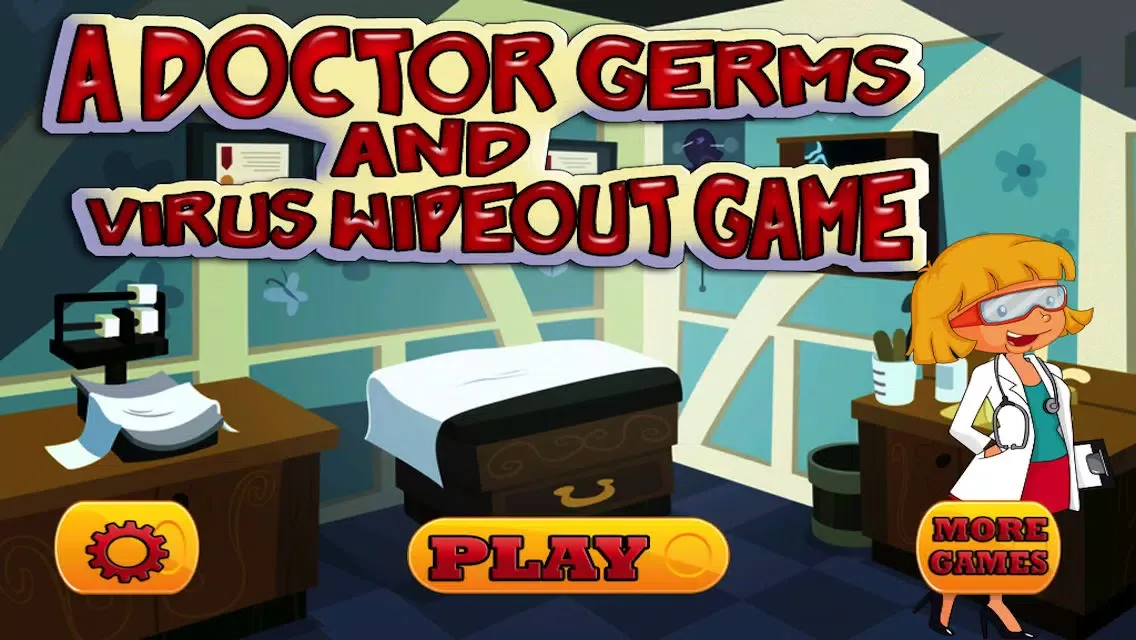Captures d'écran de A Doctor Germs and Virus wipeout Game