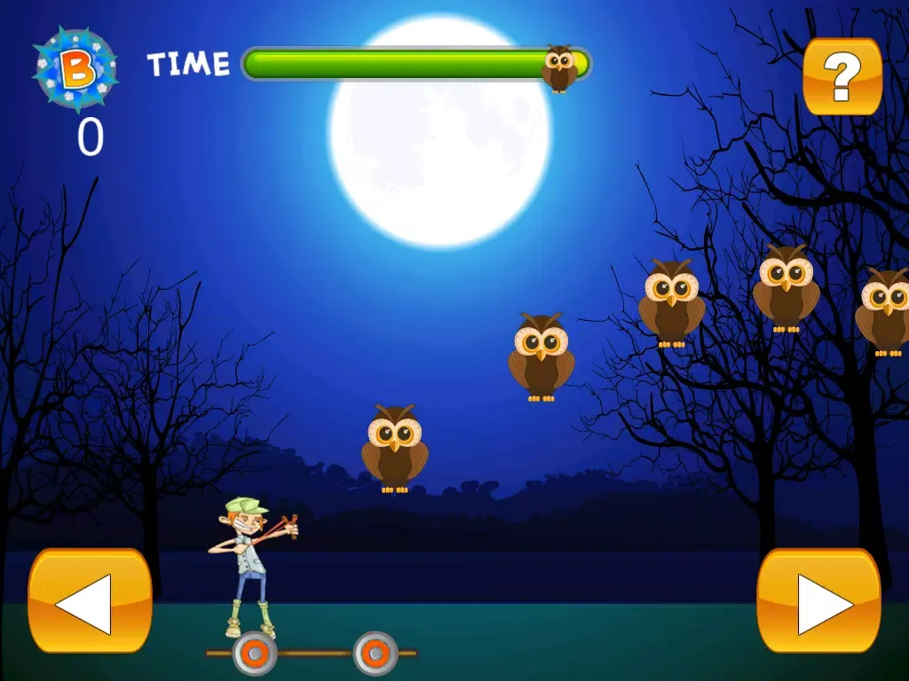 Zrzuty ekranu Dark Night Owl Shooter Game iPad 
