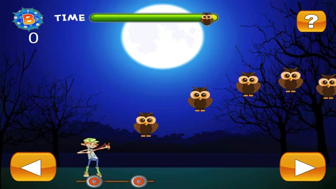 Zrzuty ekranu Dark Night Owl Shooter Game