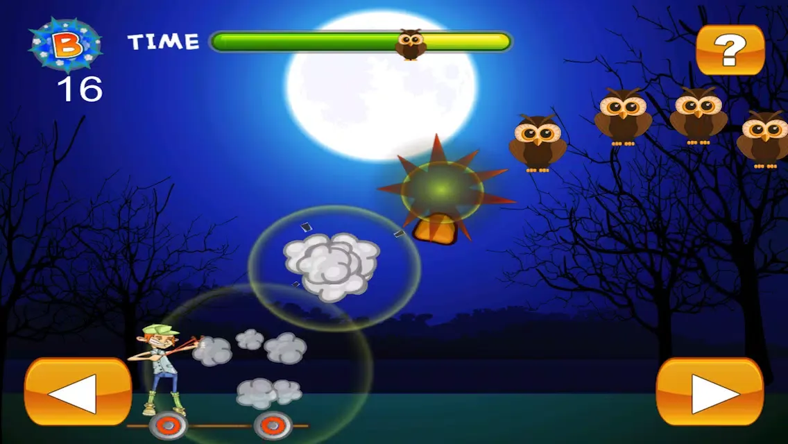 Zrzuty ekranu Dark Night Owl Shooter Game