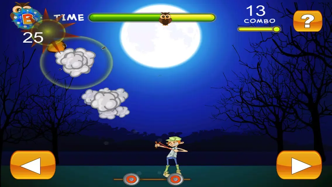 Zrzuty ekranu Dark Night Owl Shooter Game