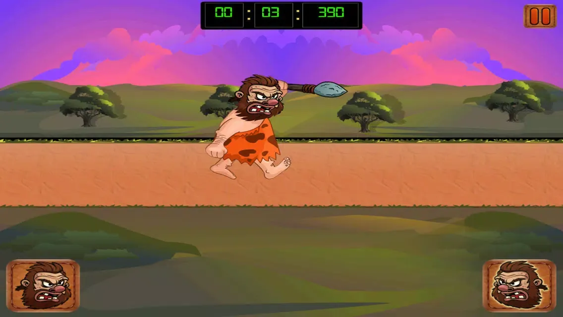 Caveman Hunt Spear Throwing Adventure スクリーンショット