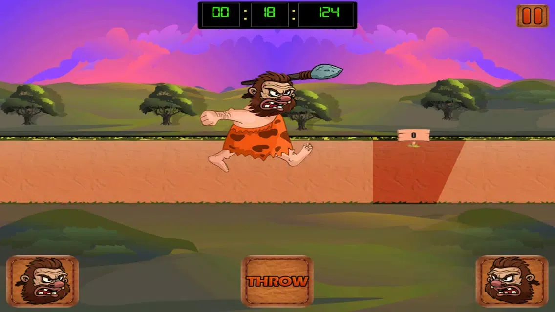 Caveman Hunt Spear Throwing Adventure スクリーンショット