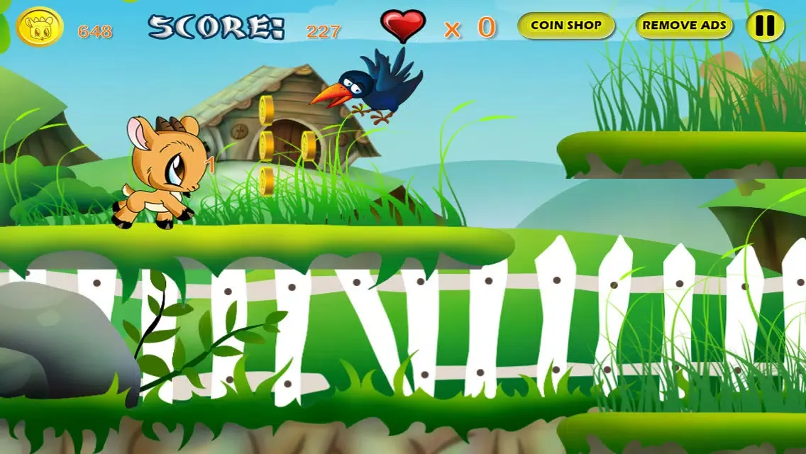Clumsy Baby Goat Adventure - Tap Jump Run Game for Kids Screenshots