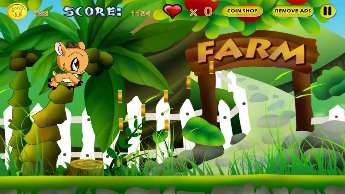 Clumsy Baby Goat Adventure - Tap Jump Run Game for Kids Screenshots