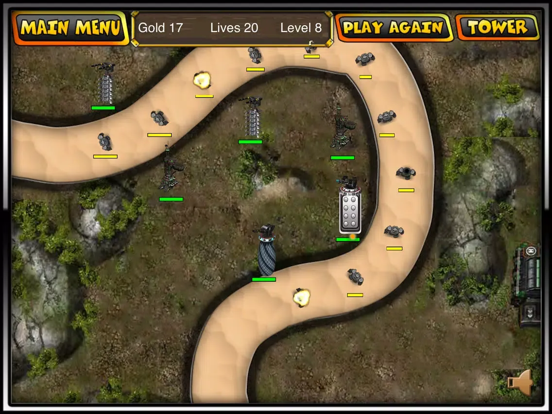 Alien Attack Simulation - Tower Defence Hero iPad  스크린샷
