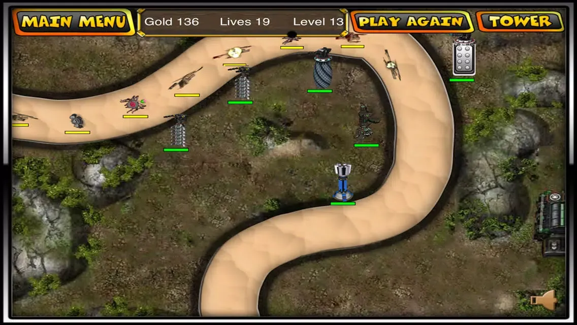 Alien Attack Simulation - Tower Defence Hero 스크린샷