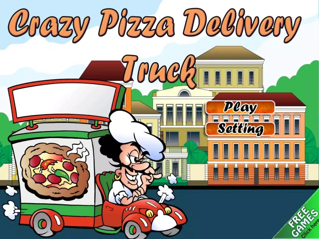 Crazy Pizza Delivery Truck iPad  سکرین شاٹس