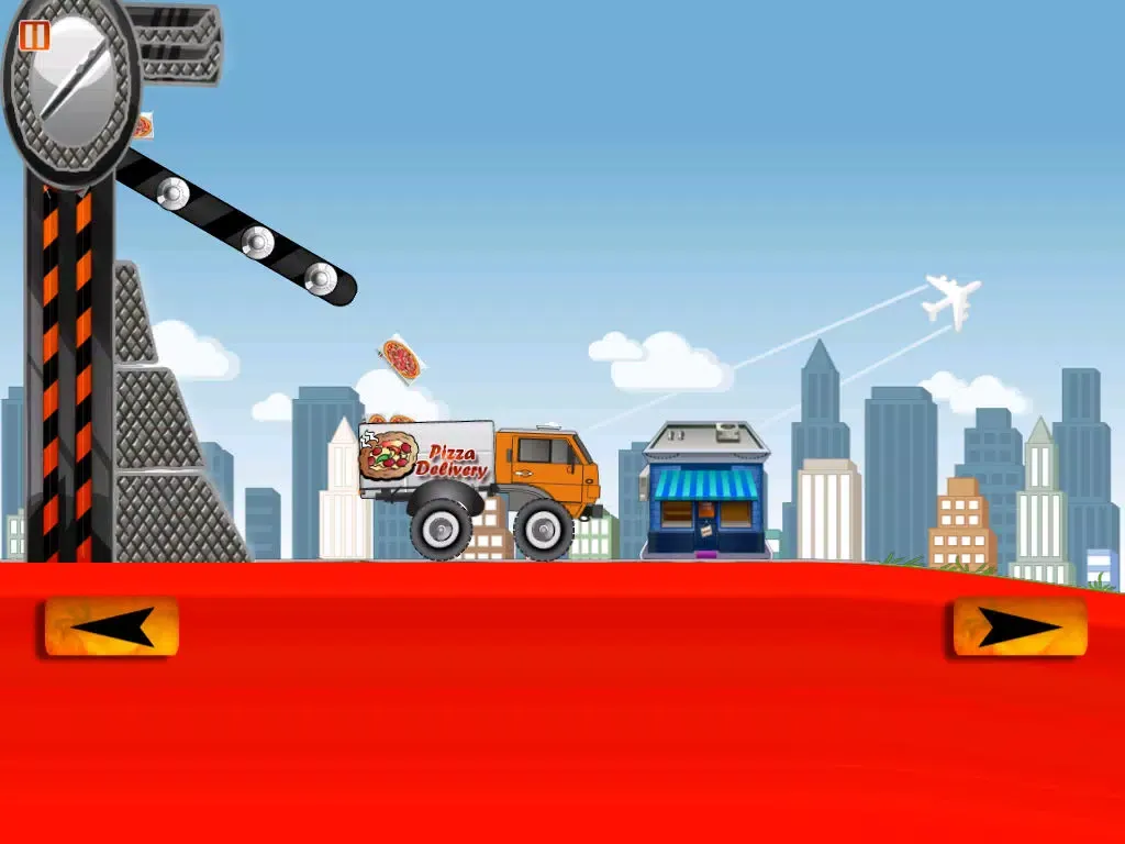Crazy Pizza Delivery Truck iPad  سکرین شاٹس