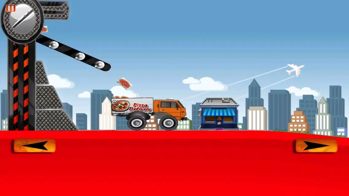 Crazy Pizza Delivery Truck سکرین شاٹس