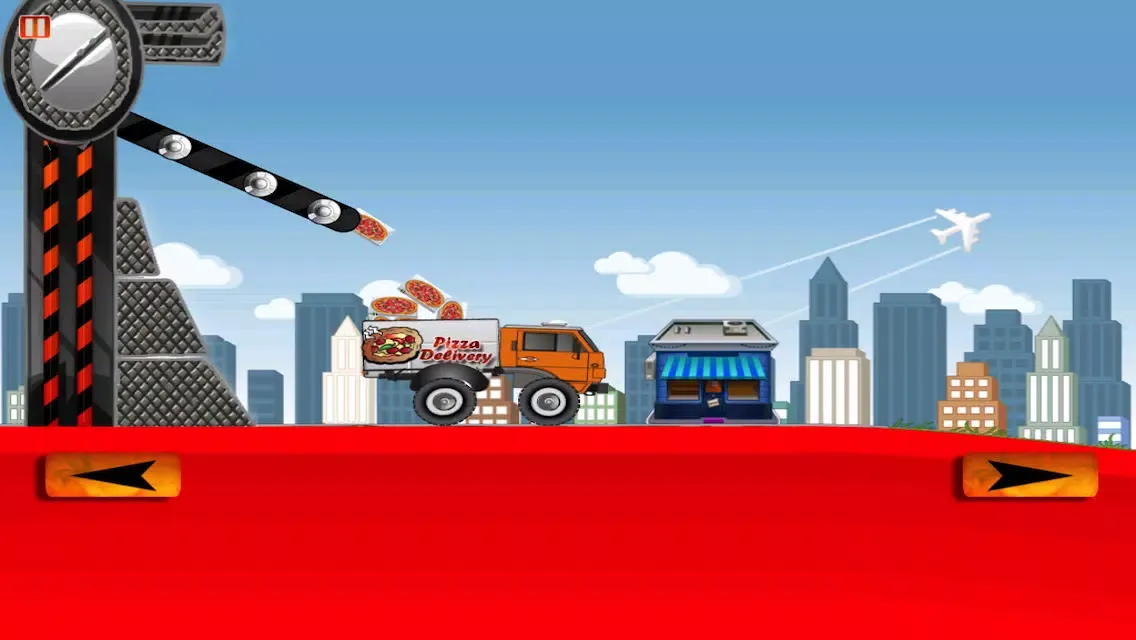 Crazy Pizza Delivery Truck سکرین شاٹس